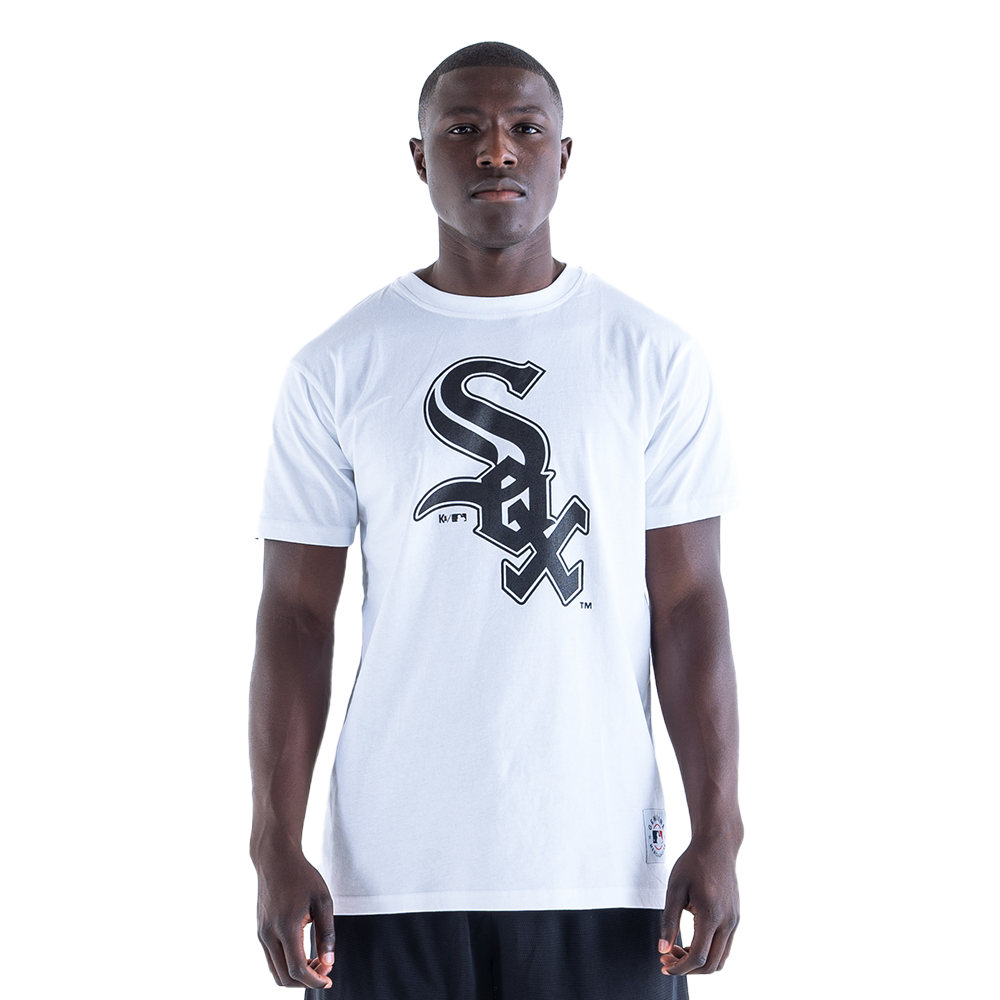 Men's Chicago White Sox New Era White Team Split T-Shirt