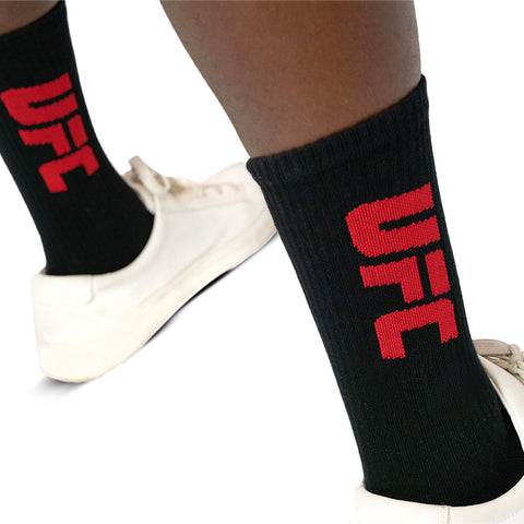 Official UFC® Essentials Crew Socks Single Pack