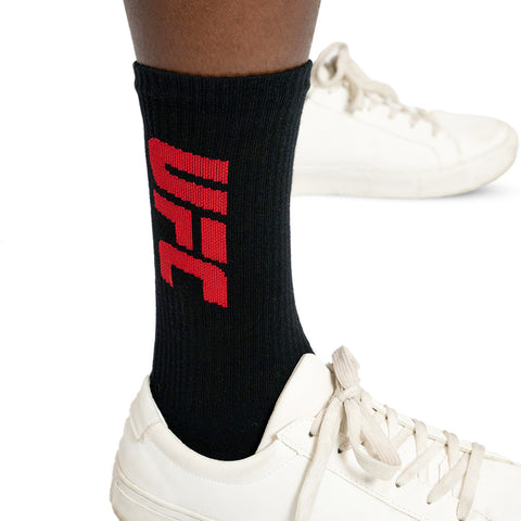 Official UFC® Essentials Crew Socks Single Pack